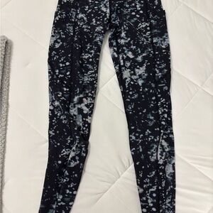 lululemon athletica Black Speckled Leggings